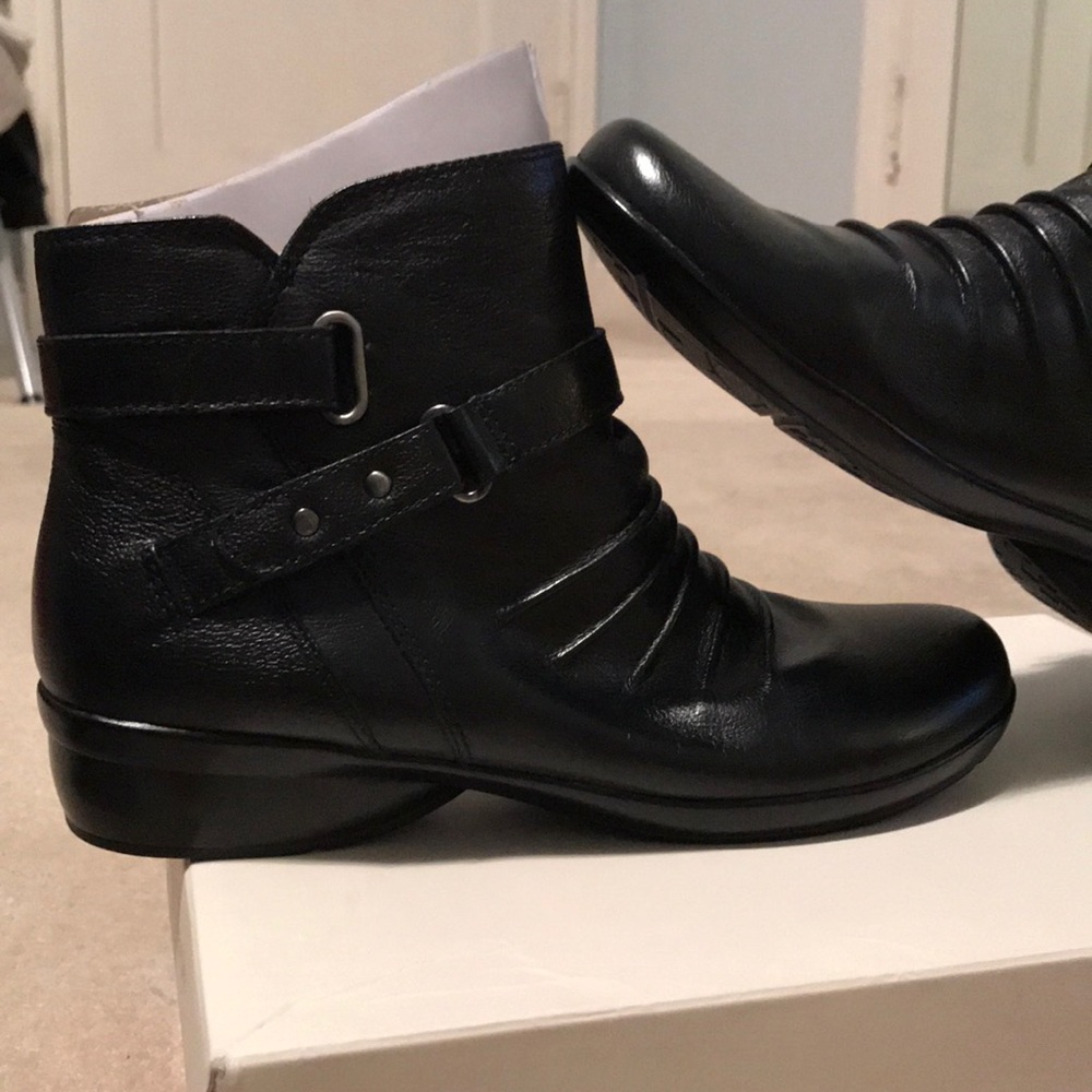 Naturalizer Cassini Black sz 7 1/2 - Picture 2 of 3